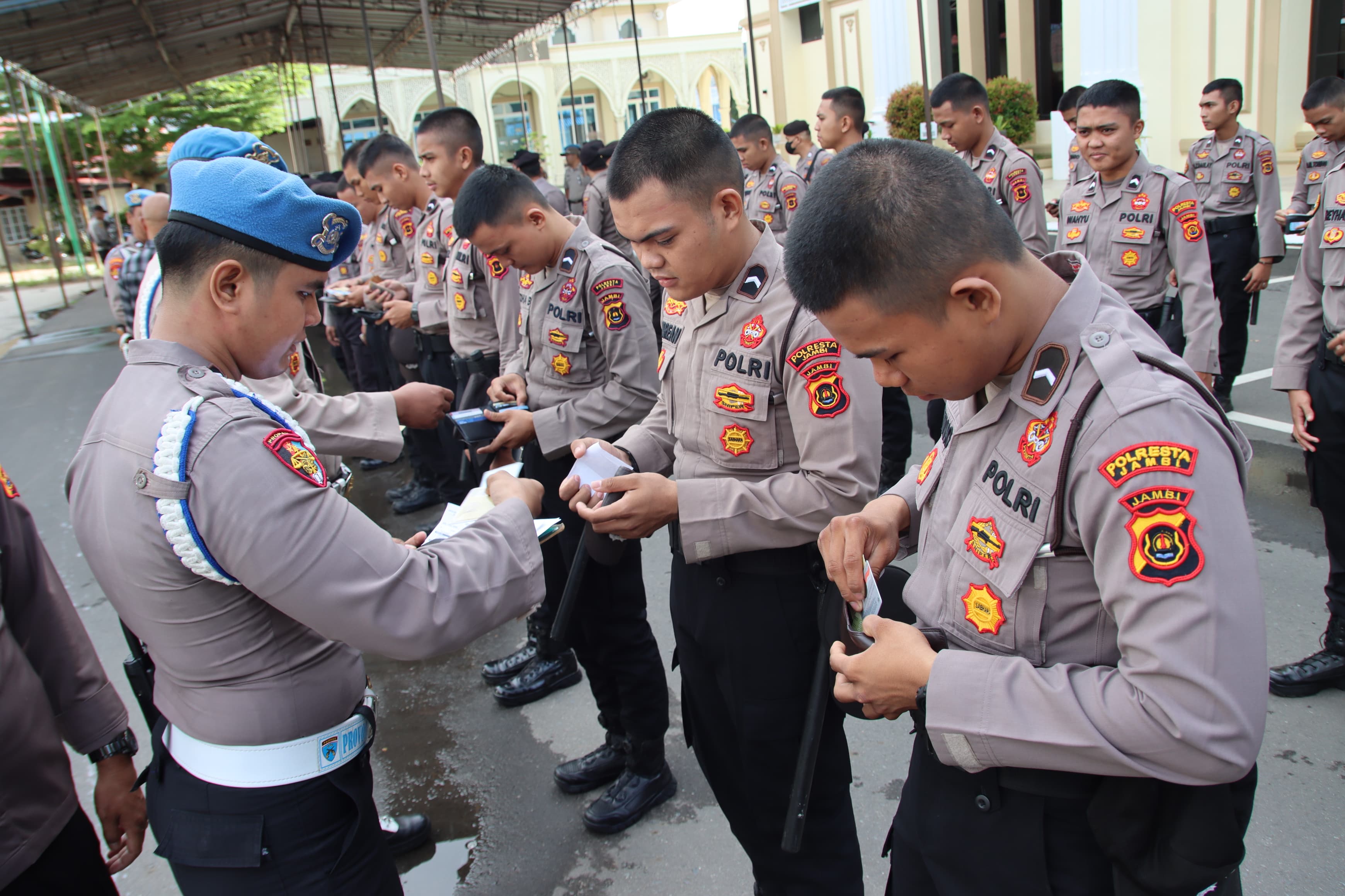 Apel pagi Polres Konawe Selatan